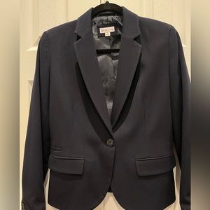 Navy Merona blazer size 4.